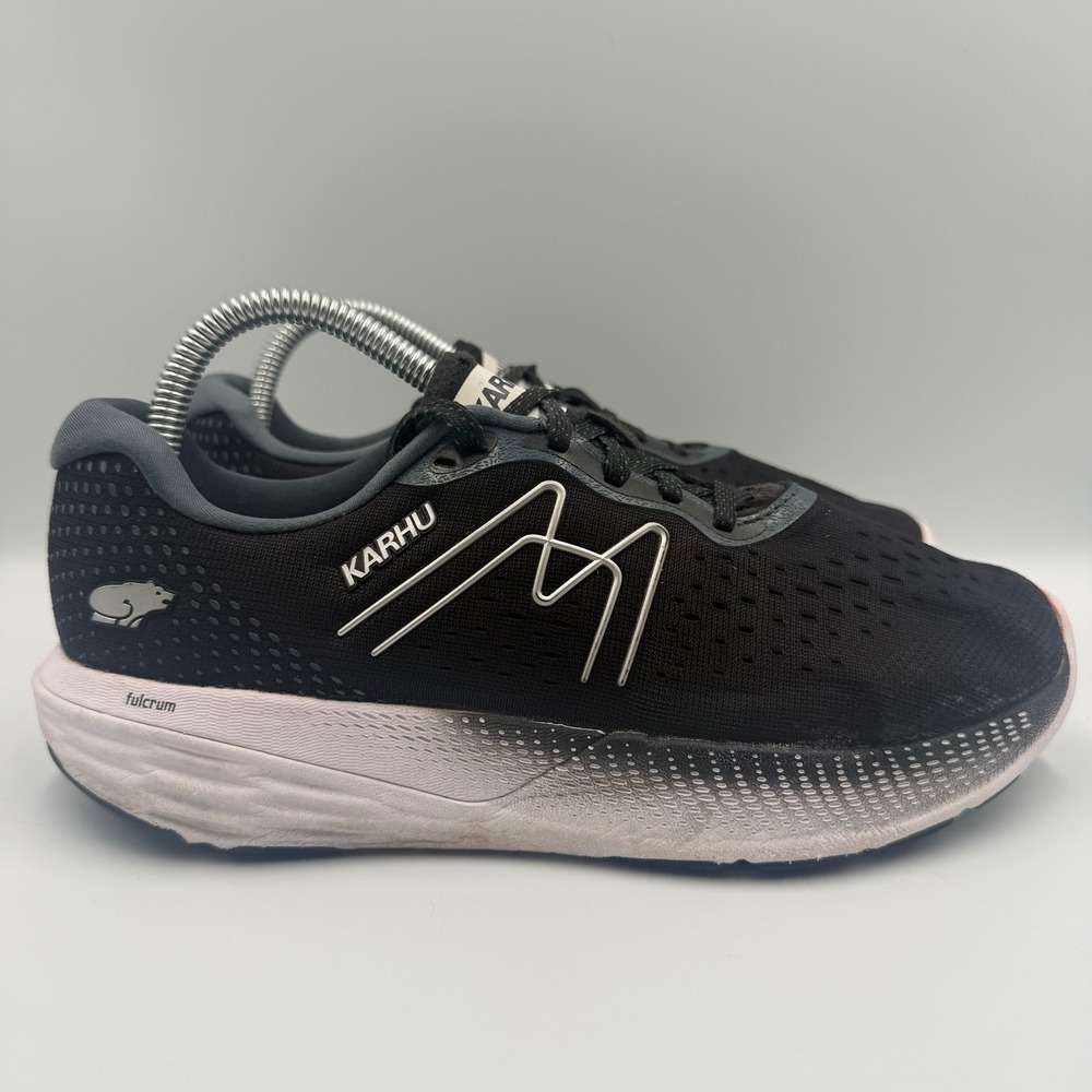 Karhu Ikoni Ortix Womens Size 7 Running Shoes Sneakers Fulcrum Black